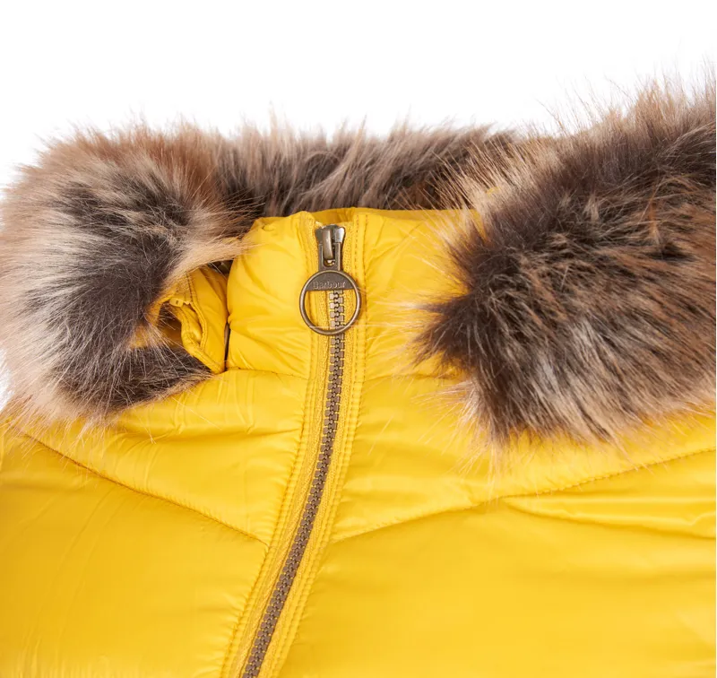 Barbour Irving Quilt Jacket Golden Yellow-9